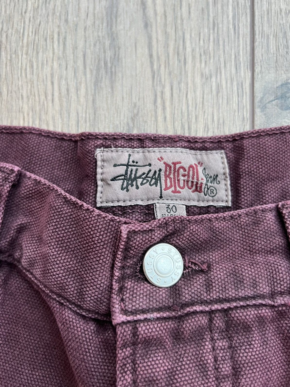 メンズ stussy big ol