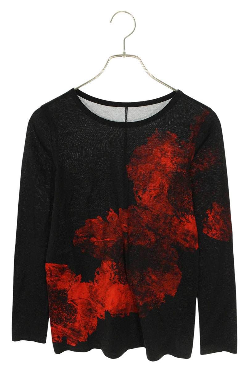 Yohji Yamamoto Yohji Yamamoto round neck long sleeve cut and sew Size US M / EU 48-50 / 2 - 1 Thumbnail