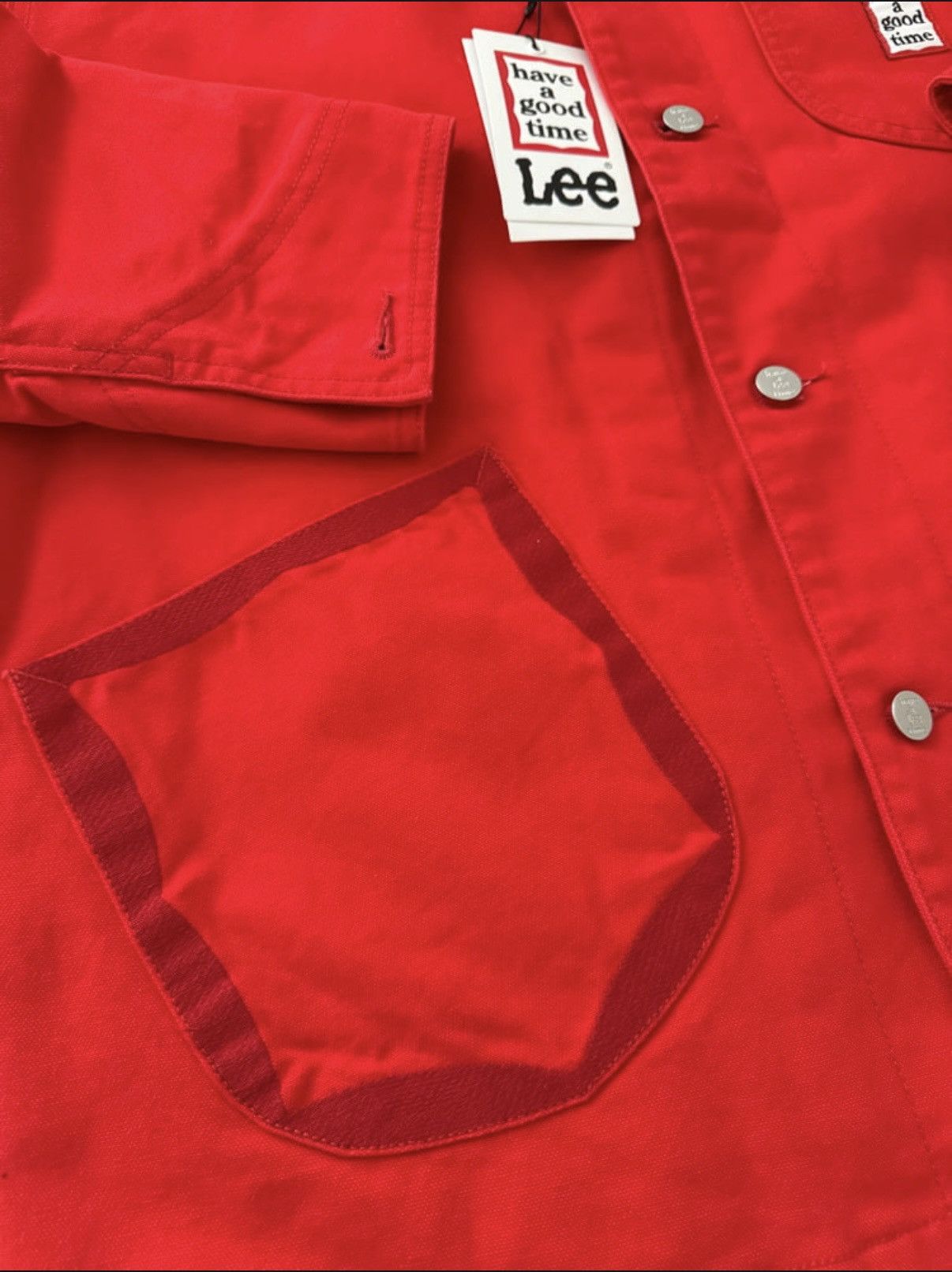 Have A Good Time HAVE A GOOD TIME X LEE - CANVAS JACKET Size US XL / EU 56 / 4 - 3 Thumbnail
