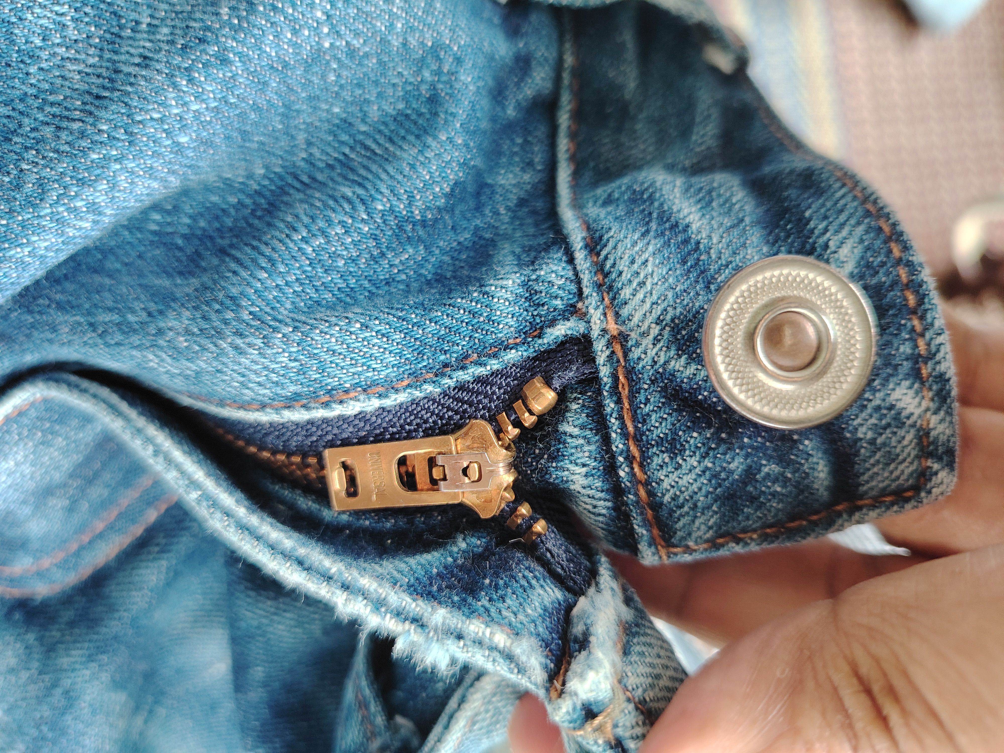 FOB Factory 💥BEST OFFER💥FOB FACTORY REDLINE SELVEGDE DENIM JEANS Size US 30 / EU 46 - 13 Thumbnail