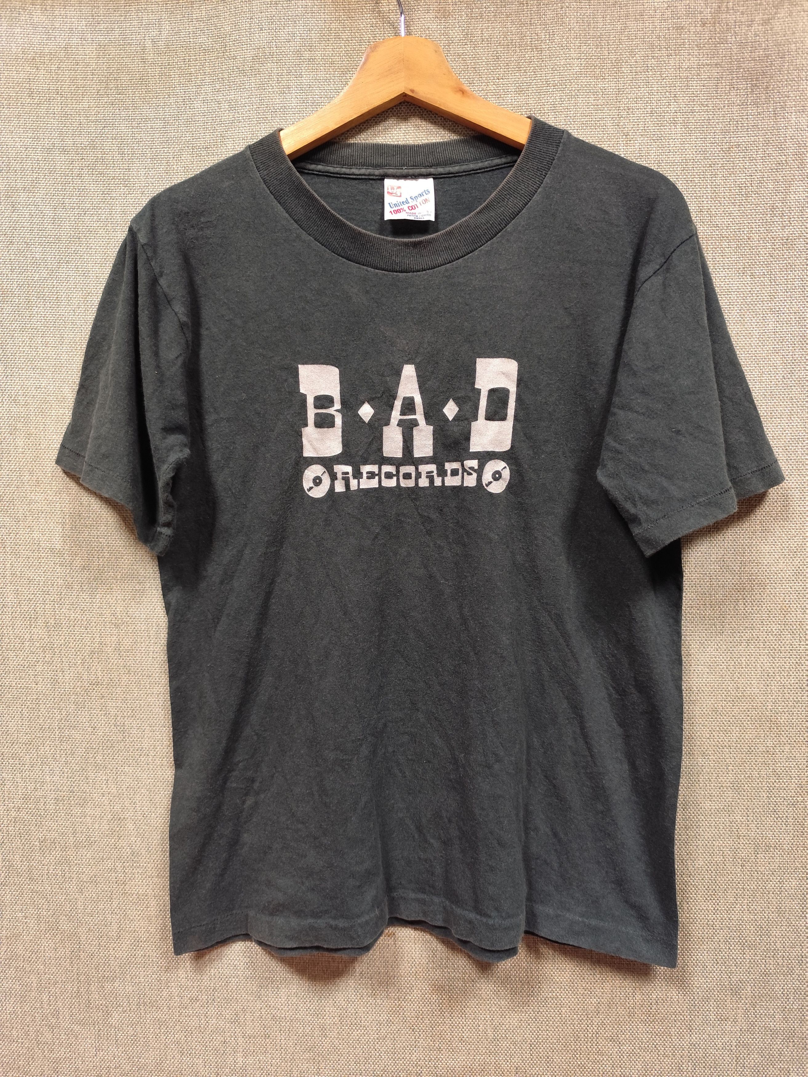 Band Tees × Rap Tees × Vintage vintage 90s B.A.D Records Size US S / EU 44-46 / 1 - 1 Thumbnail