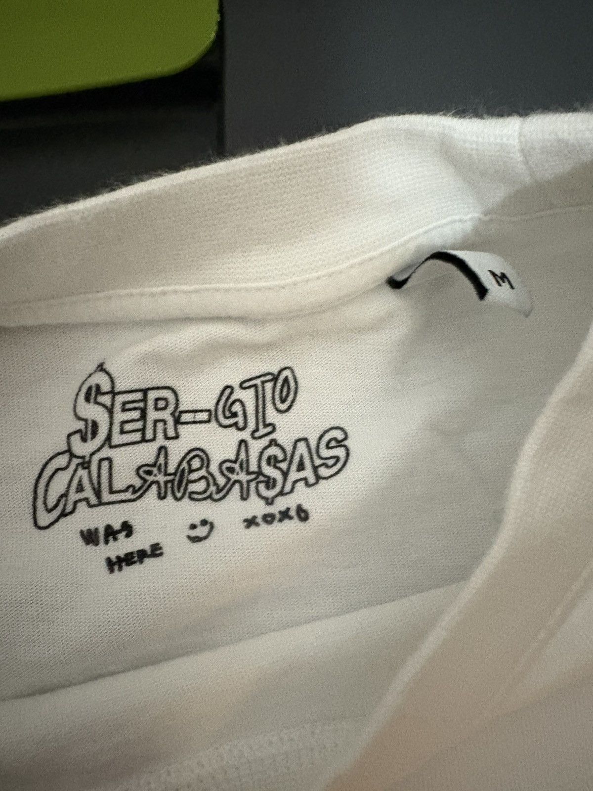 Sergio Calabasas Sergio Calabasas Travis Scott RODEO tee Size US M / EU 48-50 / 2 - 3 Thumbnail