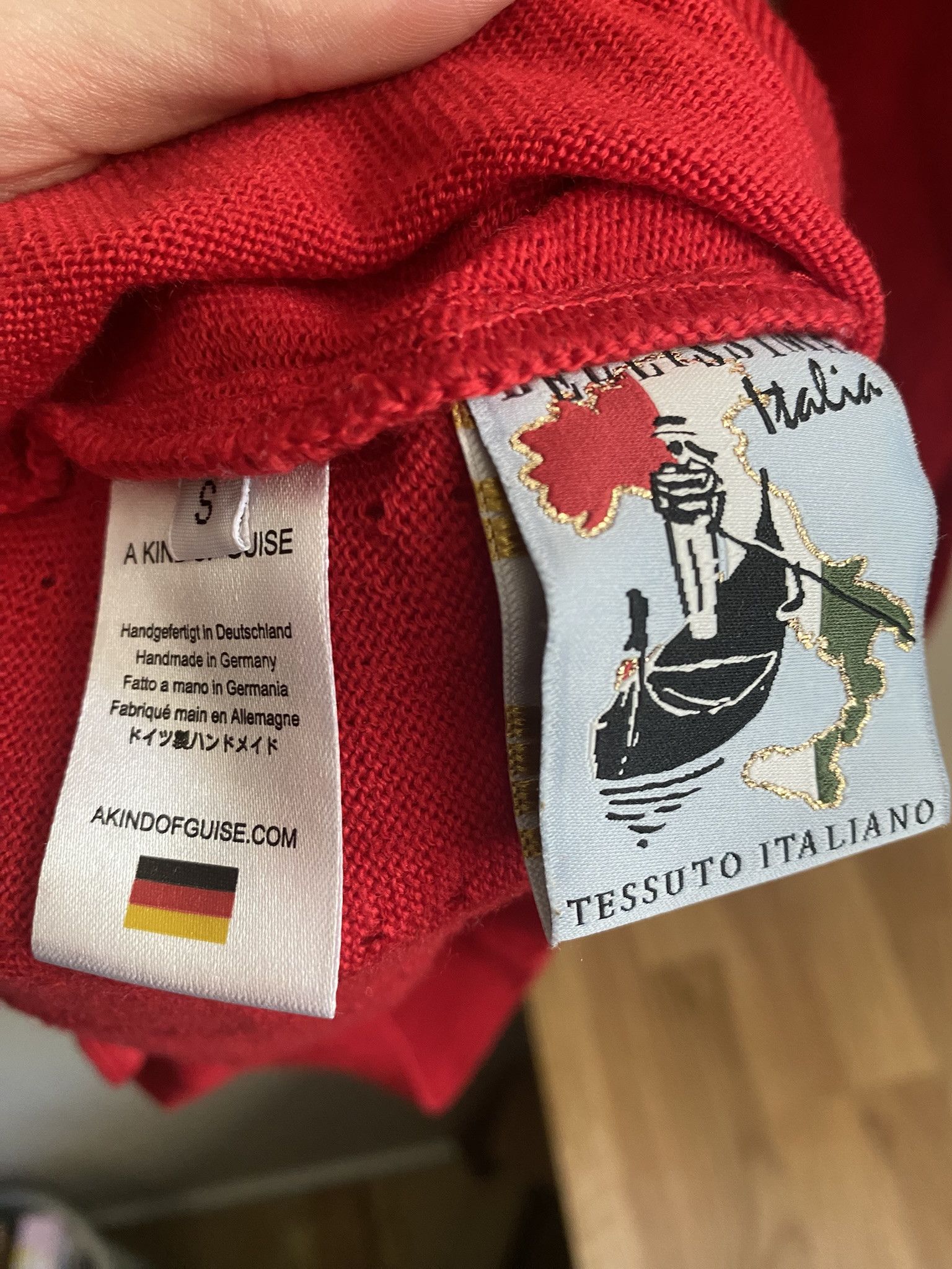 A Kind Of Guise Apio Knit - 100% Italian Merino Wool Size US S / EU 44-46 / 1 - 8 Thumbnail