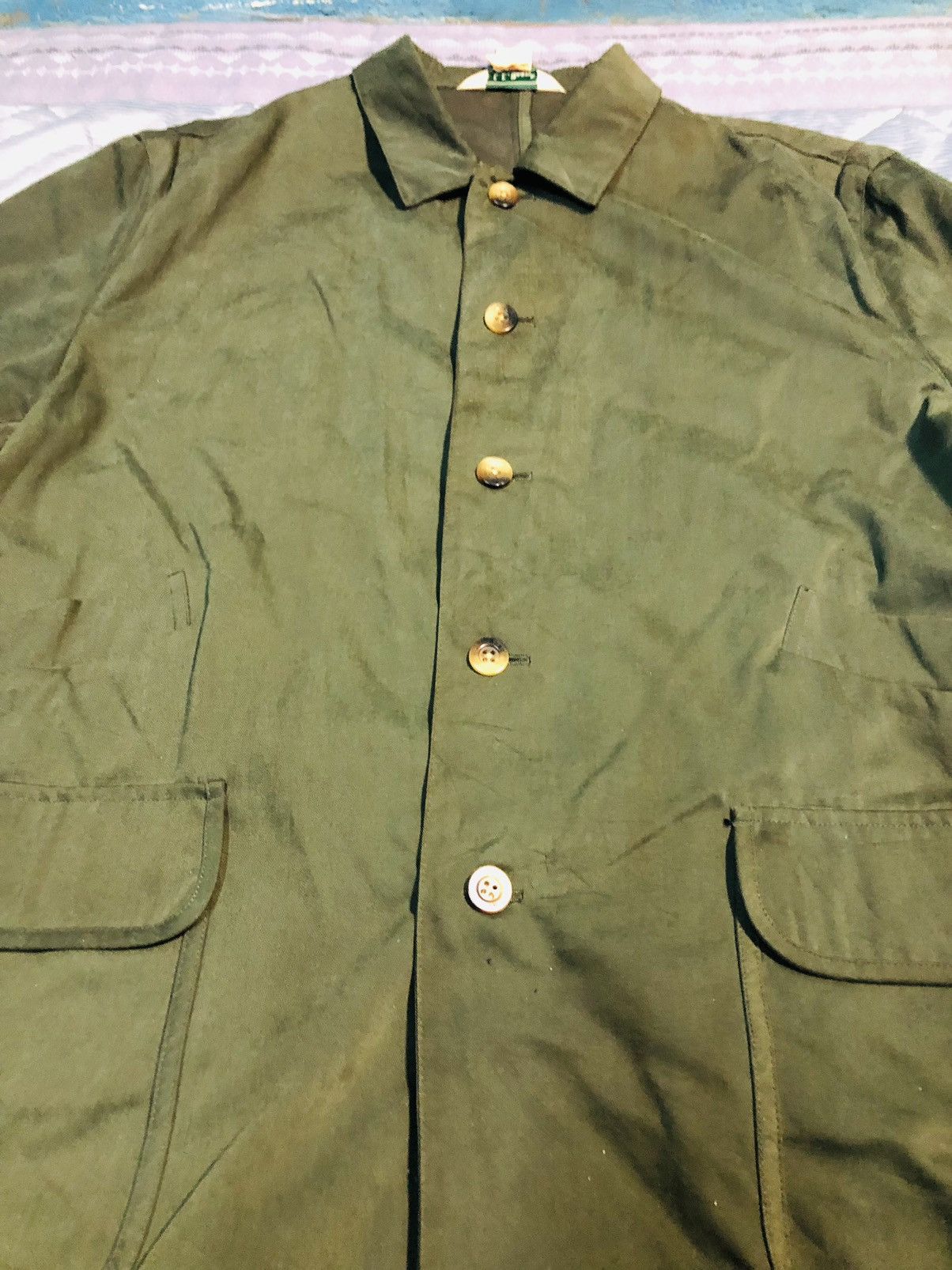 Japanese Brand L.L Bean Jacket Buttoned (25) Size US L / EU 52-54 / 3 - 4 Thumbnail