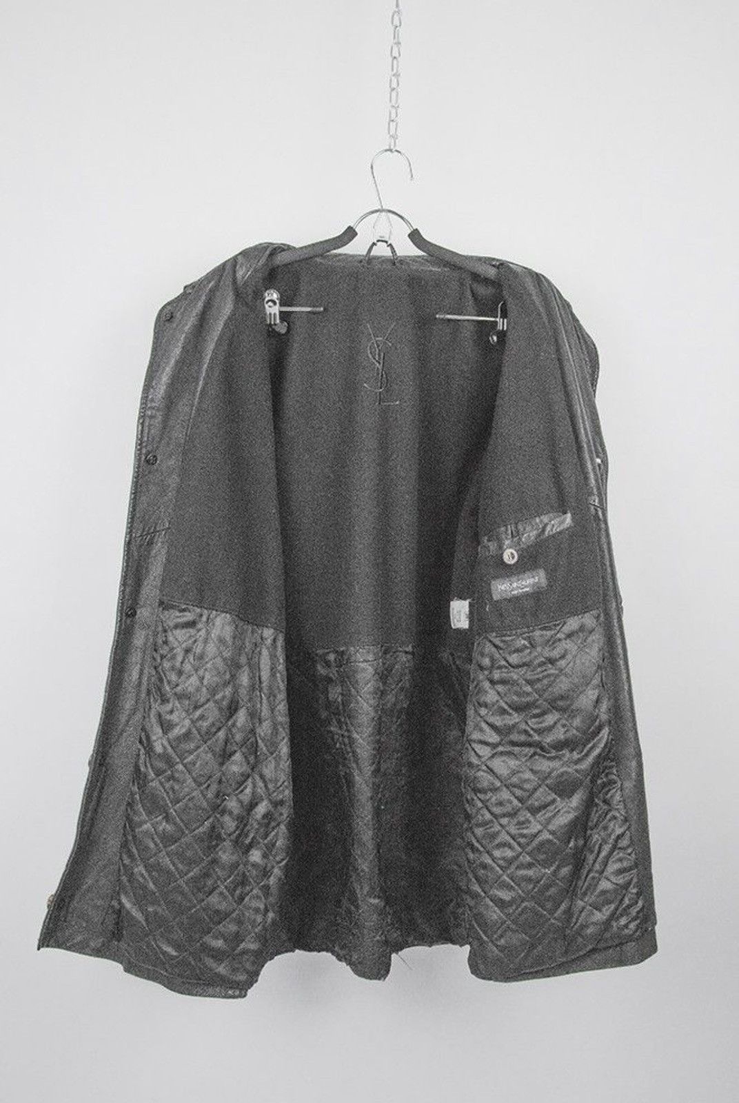 Yves Saint Laurent Vintage 90s YSL Leather jacket Size US L / EU 52-54 / 3 - 5 Thumbnail