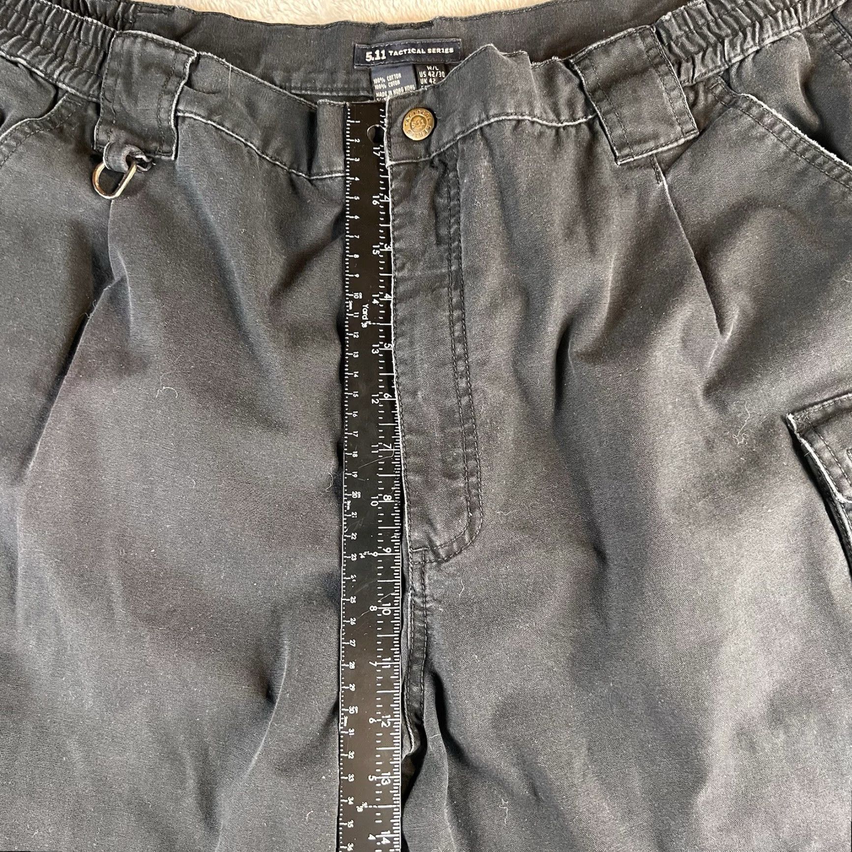 Vintage VINTAGE 5.11 Tactical Cargo Pants Mens 42x30 Black Cotton Polyester Pockets Straight Regular Cargo Pocket Workwear Mens 5.11 Taclite Pro Size US 42 / EU 58 - 7 Thumbnail
