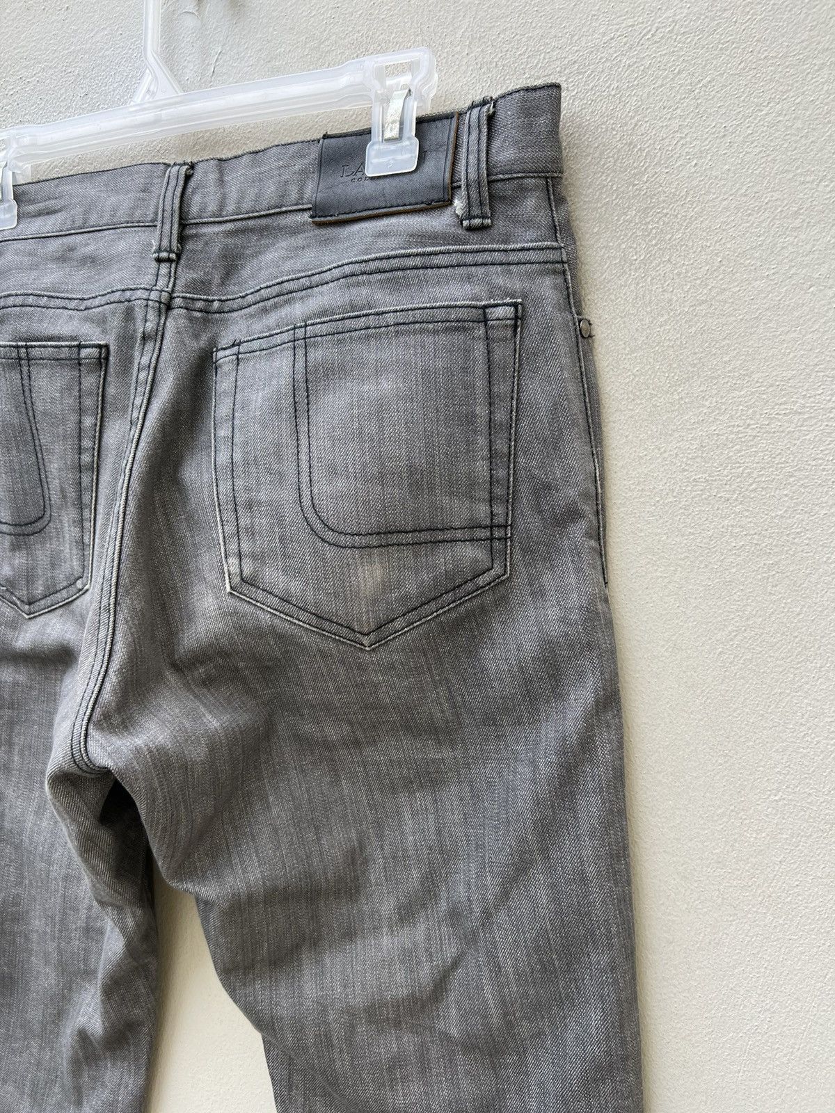Lanvin Vintage Lanvin Collection Stretch Grey Denim Jeans Size US 31 - 13 Thumbnail
