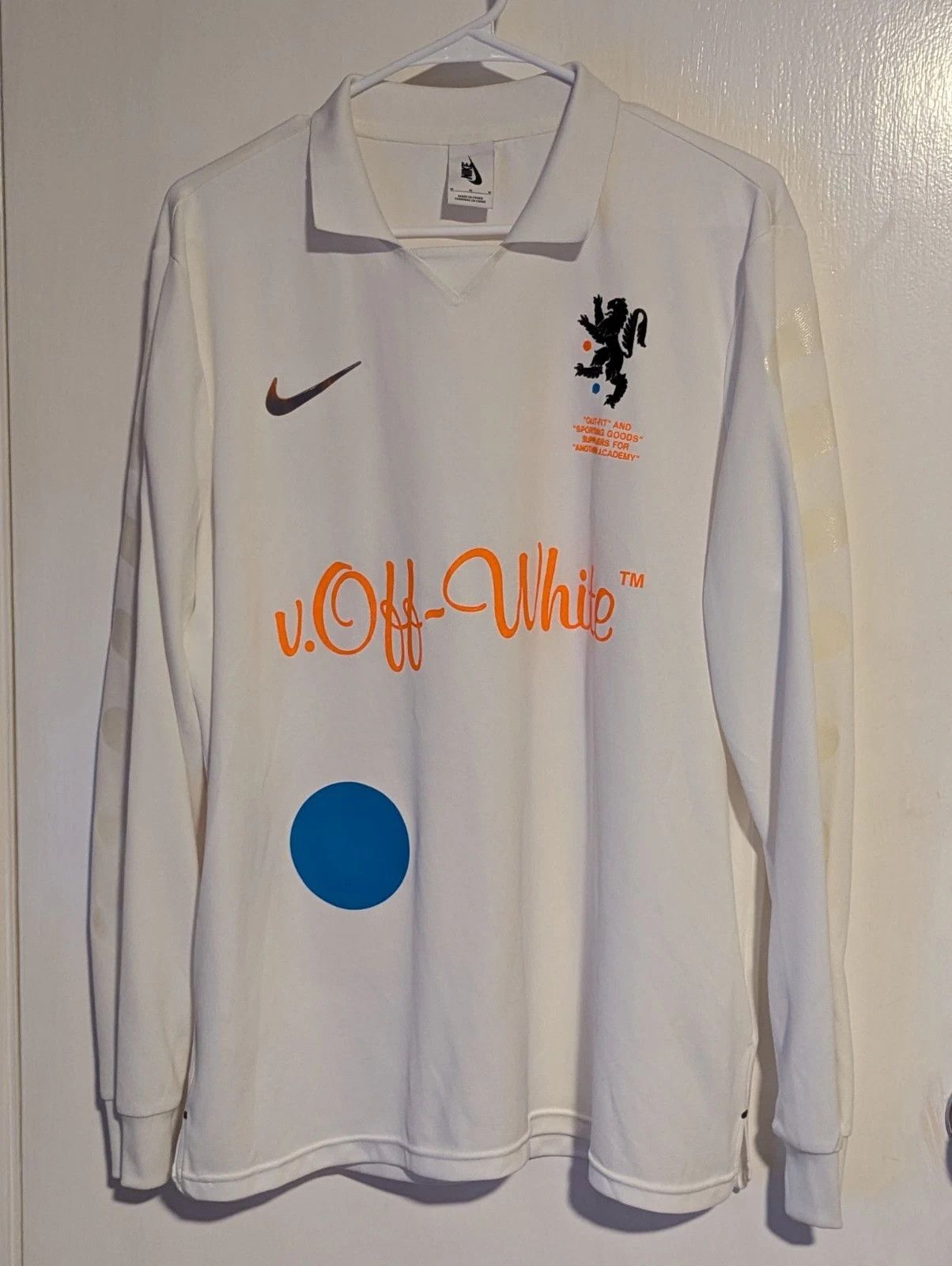Nike × Off-White NikeLab x Off-White Mercurial NRG Football Jersey Virgil Size US M / EU 48-50 / 2 - 9 Thumbnail