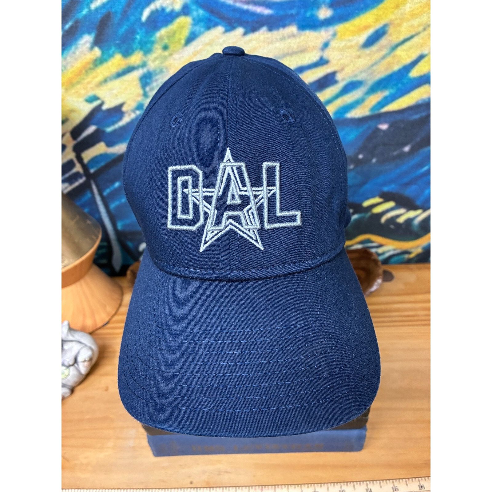 New Era DAL Dallas Cowboys NFL Hat – New Era Stretch Fit Cap, Navy Size ONE SIZE - 1 Thumbnail