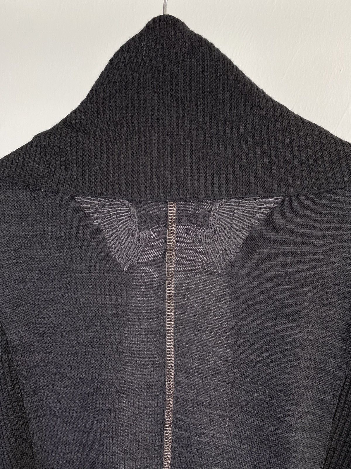 Japanese Brand Odds on Japan by Kozen Kavalier Asymmetrical Draped Cardigan Size US S / EU 44-46 / 1 - 7 Thumbnail