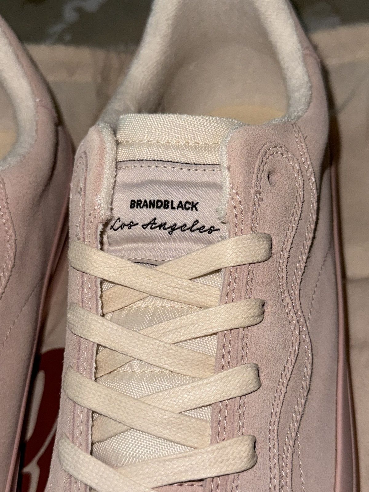 Brandblack Brandblack “No Name” M007BB pink suede low top sneaker Size US 9.5 / EU 42-43 - 6 Thumbnail
