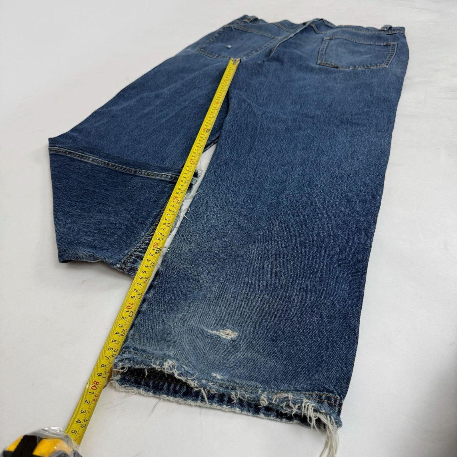 Fubu × JNCO × Vintage Vintage y2k grunge archive baggy wide leg faded fubu jeans Size US 36 / EU 52 - 3 Thumbnail