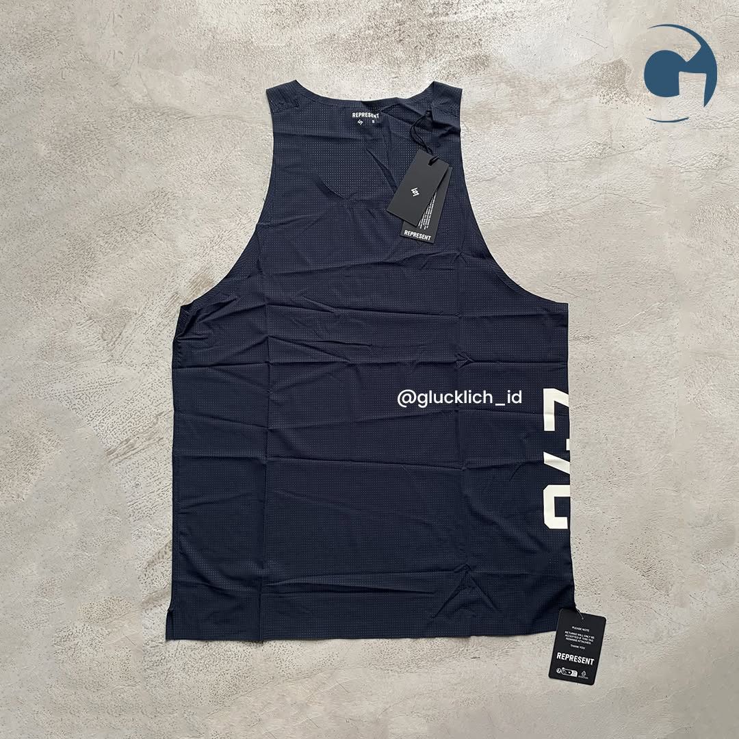 Represent Clo. Represent 247, Singlet in Navy Size US S / EU 44-46 / 1 - 2 Thumbnail