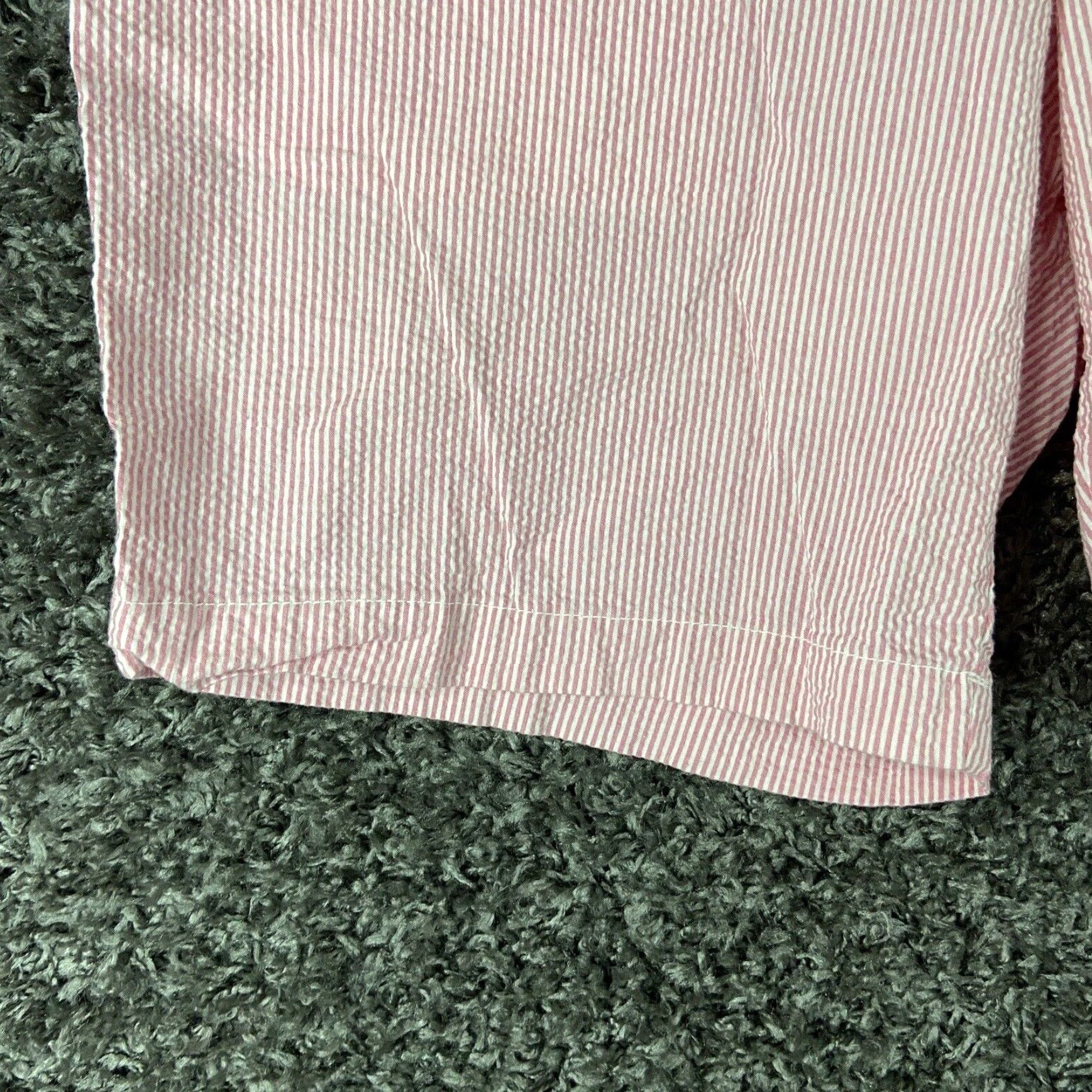 Banana Republic Banana Republic Striped Chino Shorts Pink Men's 34 Size US 34 / EU 50 - 2 Thumbnail