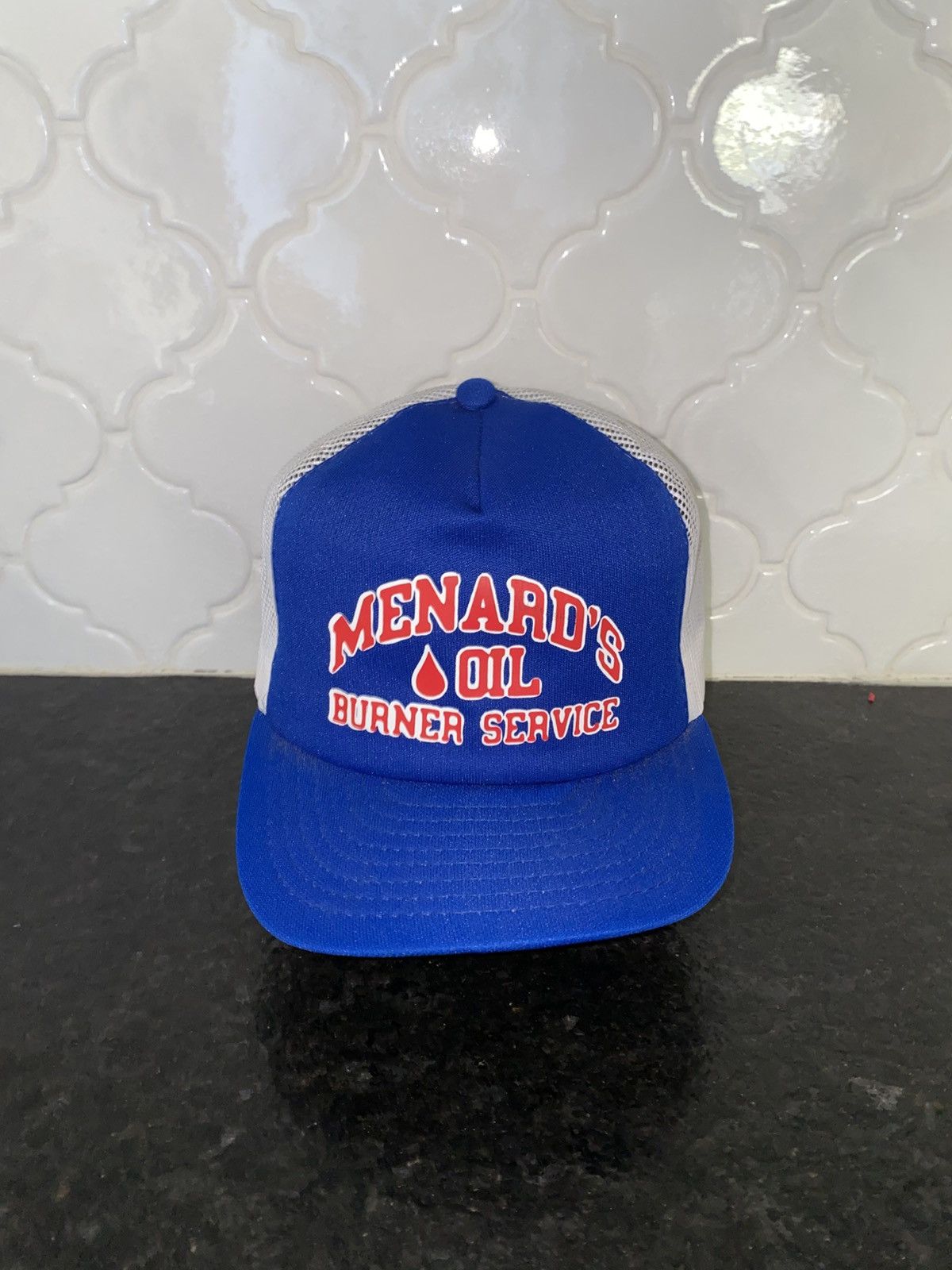 Other Vintage 80s Menards oil service trucker hat Size ONE SIZE - 1 Thumbnail