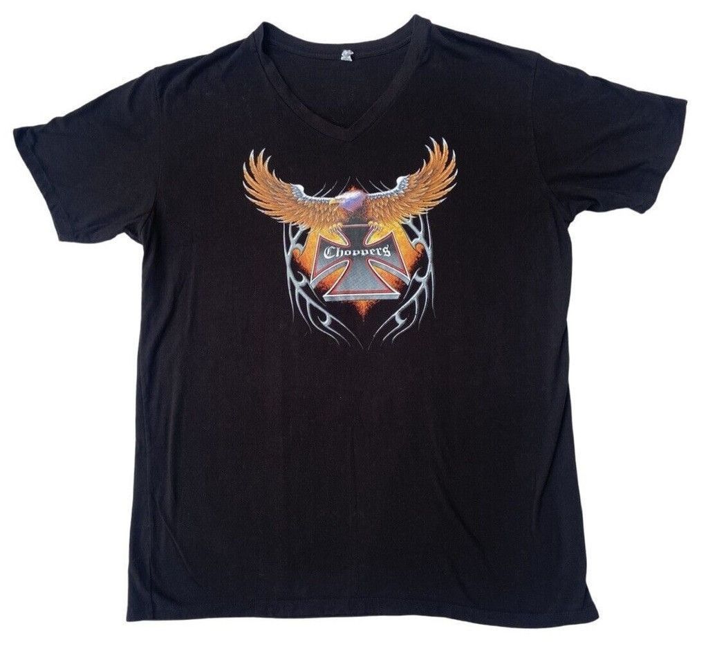 West Coast Choppers Alstyle Vintage Choppers Y2K Mens Shirt 2XL Eagle Wings Size US XL / EU 56 / 4 - 1 Thumbnail