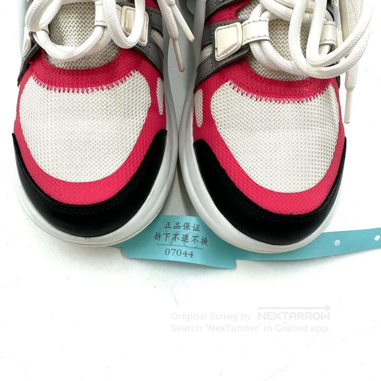 Louis Vuitton Louis Vuitton Archlight Red White Sneakers. Size US 4.5 / IT 34.5 - 7 Thumbnail