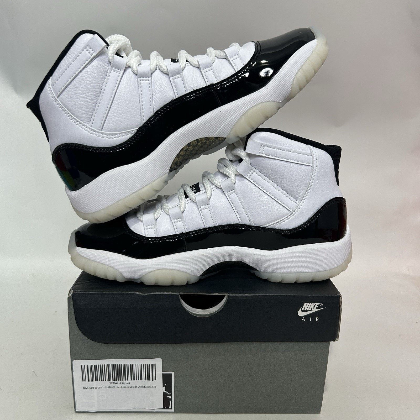 Jordan Brand Nike Air Jordan 11 Retro “DMP/Defining Moments/Gratitude” Size US 6.5 / IT 36.5 - 3 Thumbnail