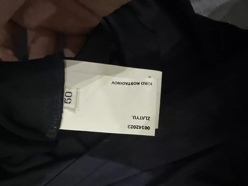Kiko Kostadinov KIKO KOSTADINOV 23ss Deep Blue Ribbed Hoodie 2505-Nextarro Size US L / EU 52-54 / 3 - 3 Thumbnail