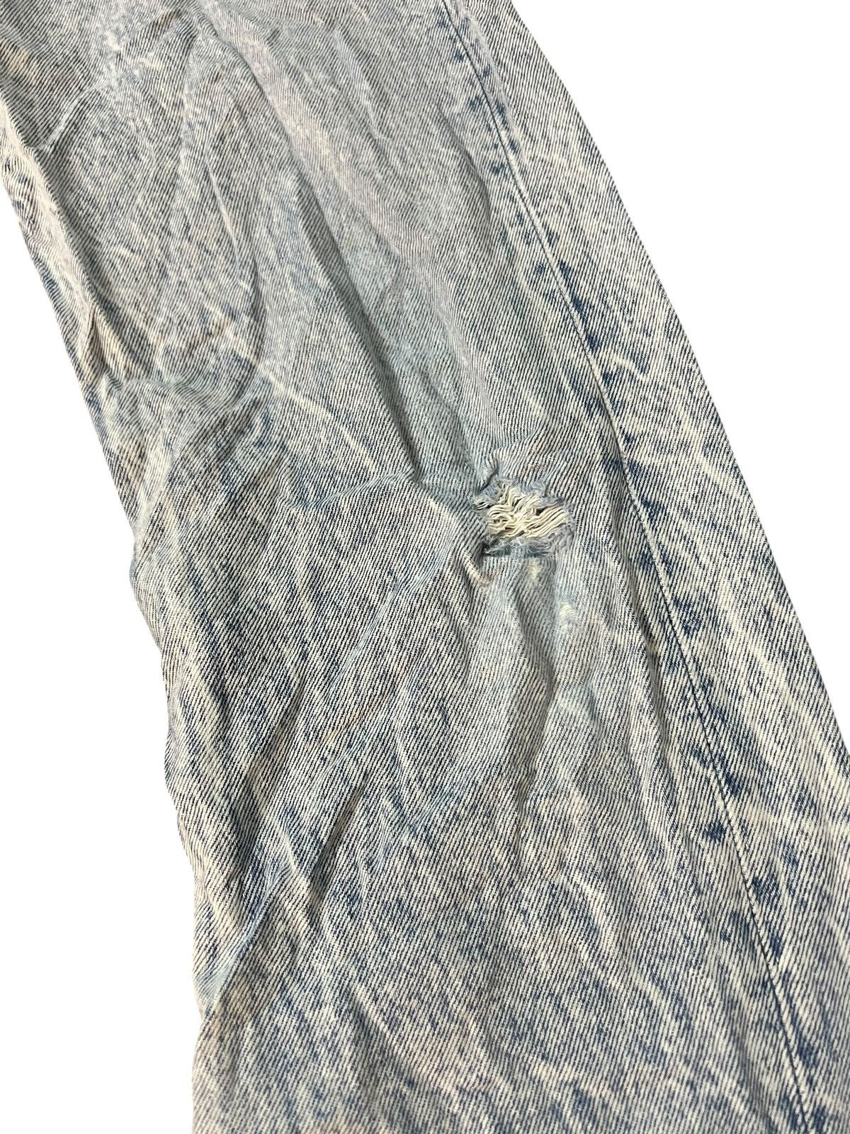 Levi's 80’s Distressed Levi’s 501 Acid Wash Rare Jean Size US 30 / EU 46 - 4 Thumbnail