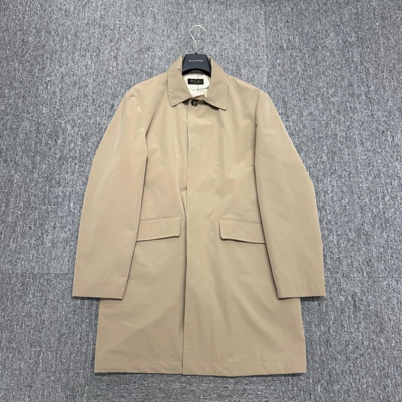 Loro Piana LORO PIANA Pure color trench coat Size US M / EU 48-50 / 2 - 1 Thumbnail