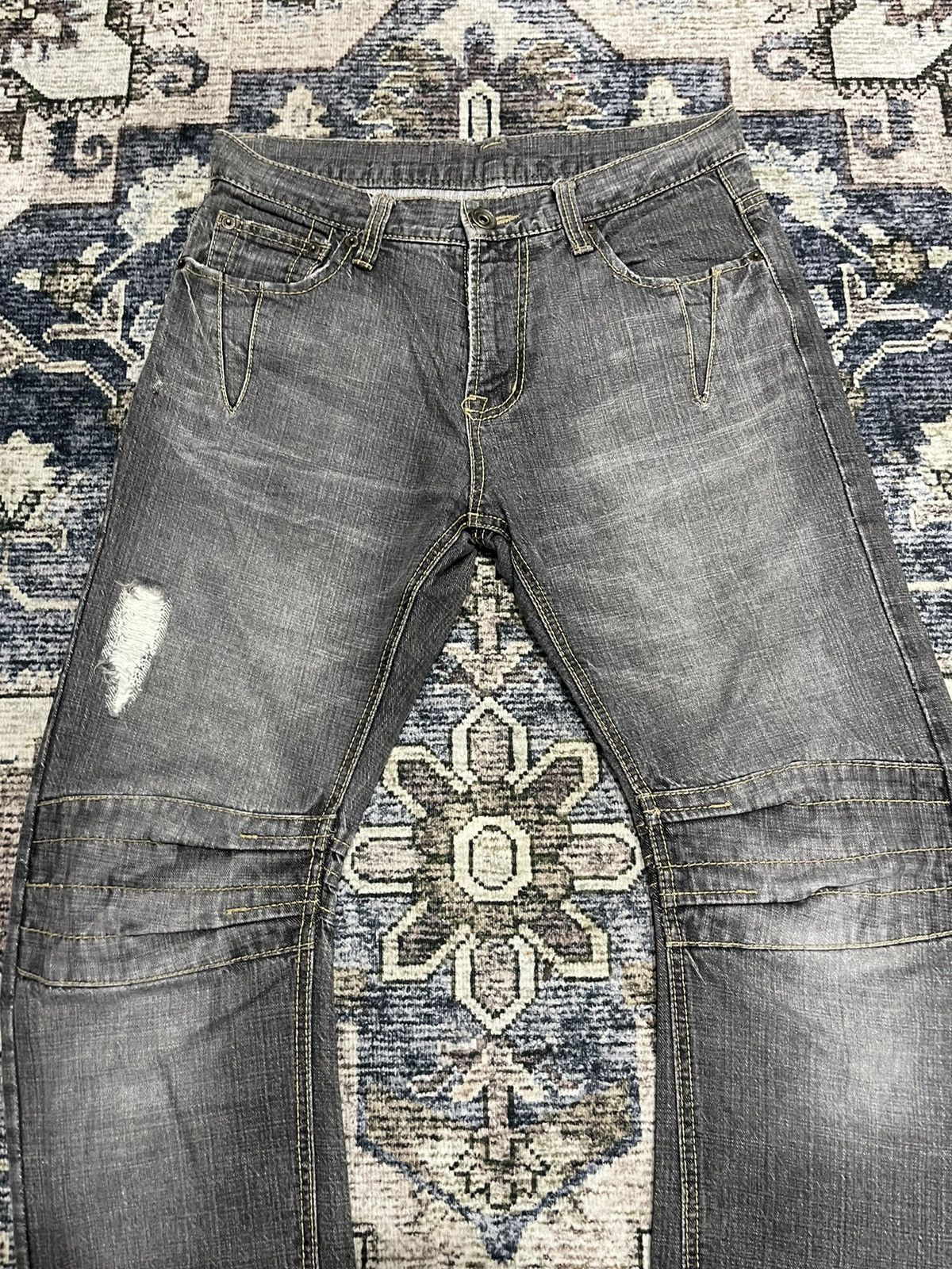 If Six Was Nine × PPFM × Vintage Vintage PPFM Curve Denim Pants Size US 32 / EU 48 - 5 Thumbnail