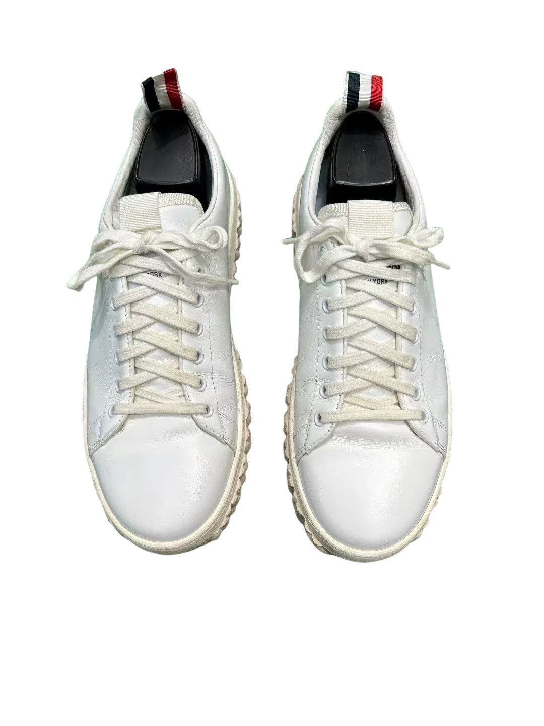 Thom Browne Thom Browne Cable Knit Sole Leather Sneakers EU 41 Size US 8 / EU 41 - 1 Thumbnail