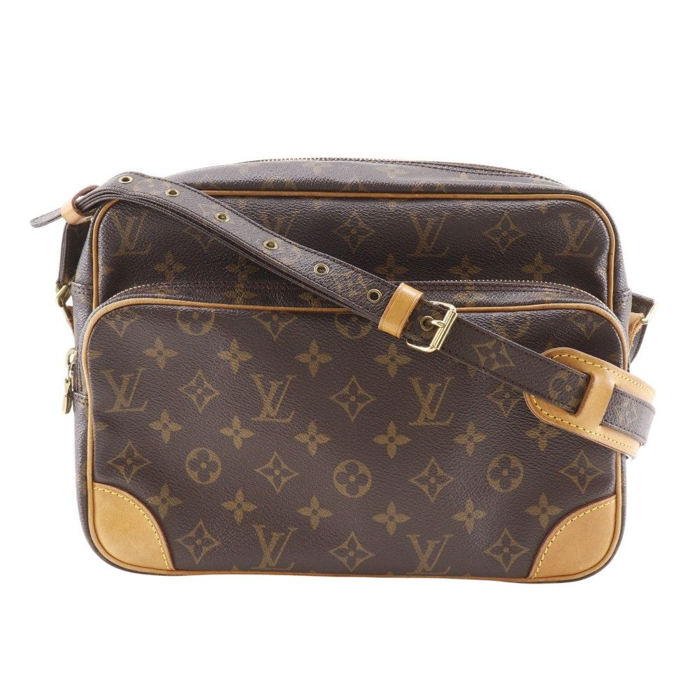 Louis Vuitton Louis Vuitton Louis Vuitton Nile Monogram Shoulder Bag Textile Shoulder Bag M45244 DUTY FREE for USA Size ONE SIZE - 1 Thumbnail