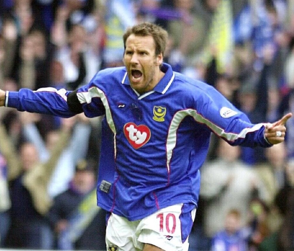 Other Portsmouth FC 2002-03 Home Long Sleeve Jersey Size US L / EU 52-54 / 3 - 9 Thumbnail