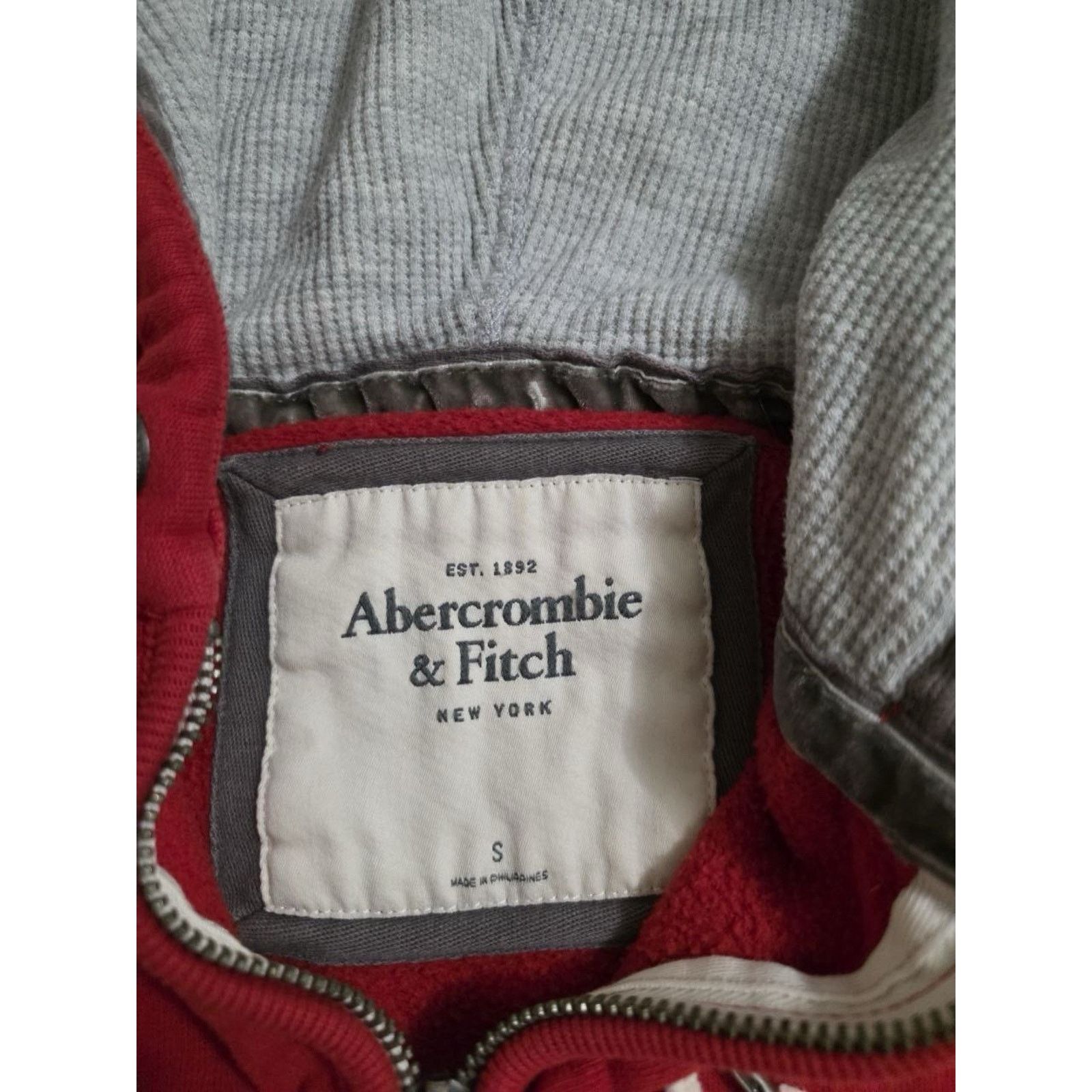 Abercrombie & Fitch ABERCROMBIE & FITCH Womens Graphic Zip Hoodie Small A001184 Size S / US 4 / IT 40 - 5 Thumbnail