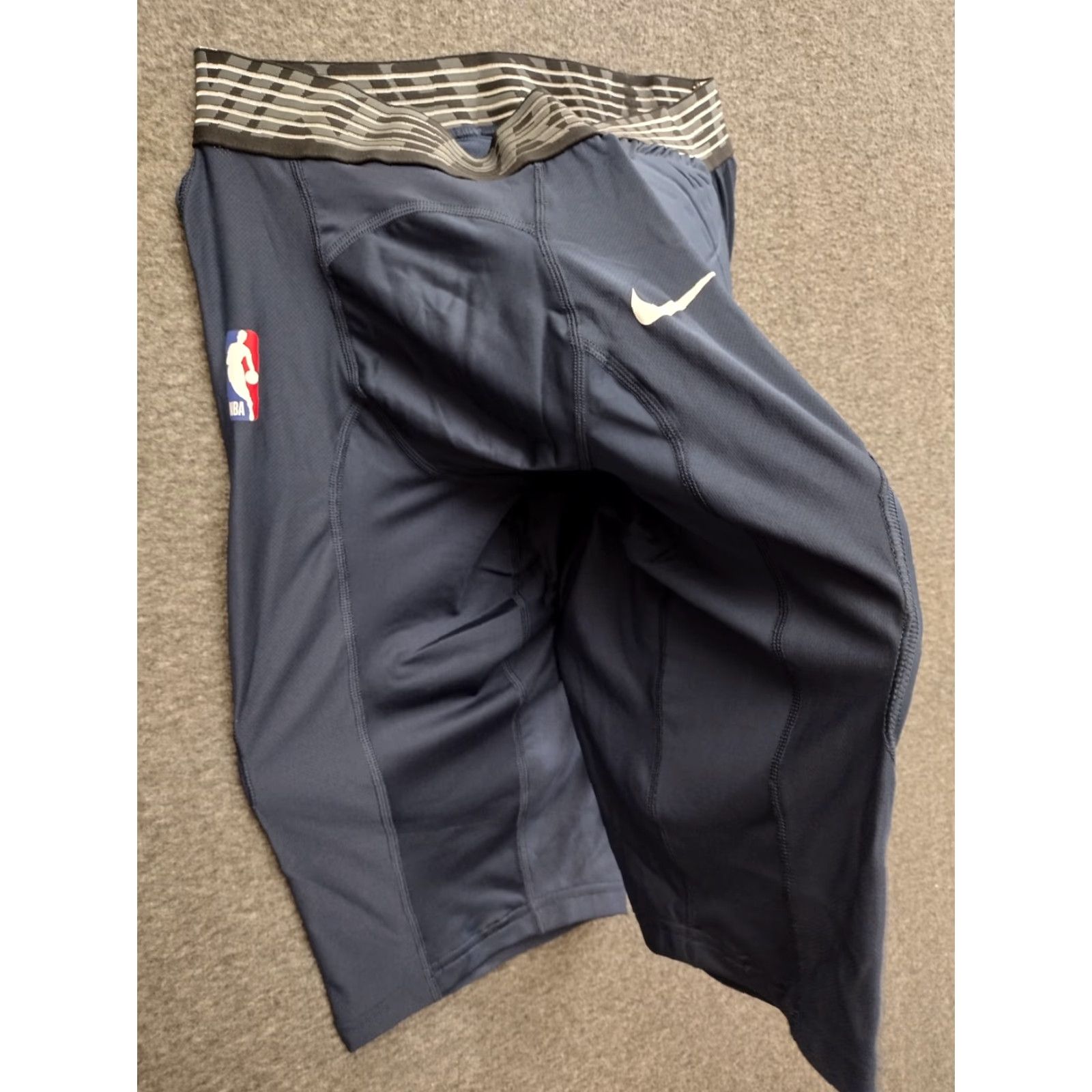 Nike Nike Pro Hyperstrong NBA Compression Shorts 2XL Blue Padded Athletic Mens Basketball Shor ts Size US 39 - 2 Thumbnail