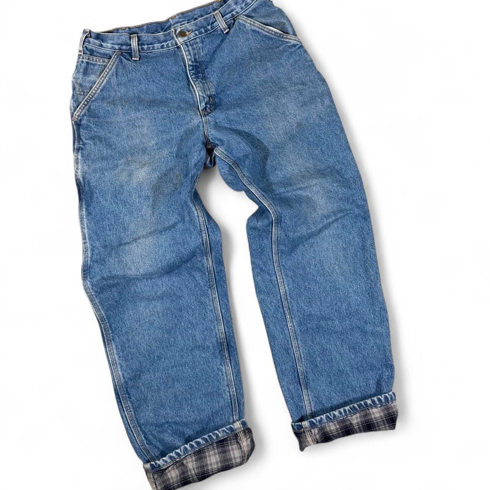 Carhartt VTG Carhartt Carpenter Lined Jeans Size 32 Size US 32 / EU 48 - 7 Thumbnail