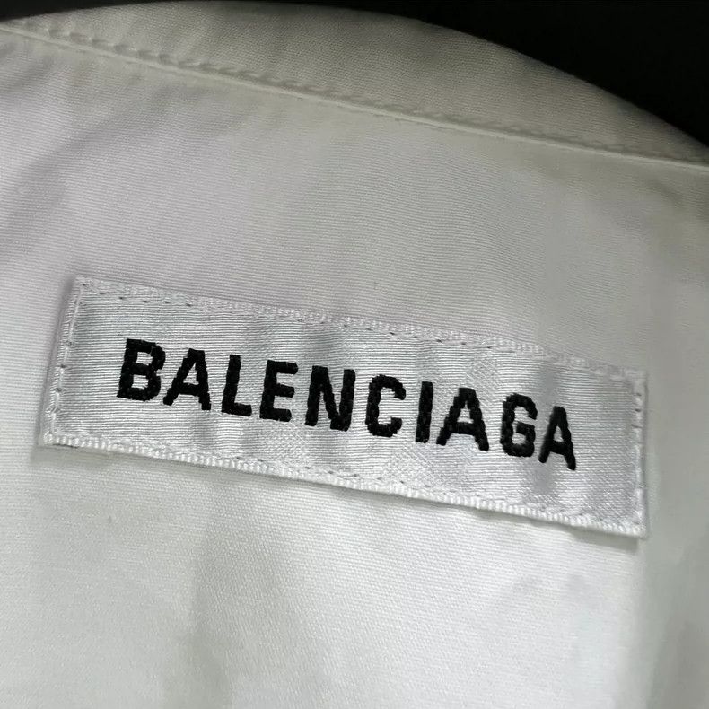Balenciaga Balenciaga size 34 White Logo Letter Embroidered Short Sle Size XS / US 0-2 / IT 36-38 - 3 Thumbnail