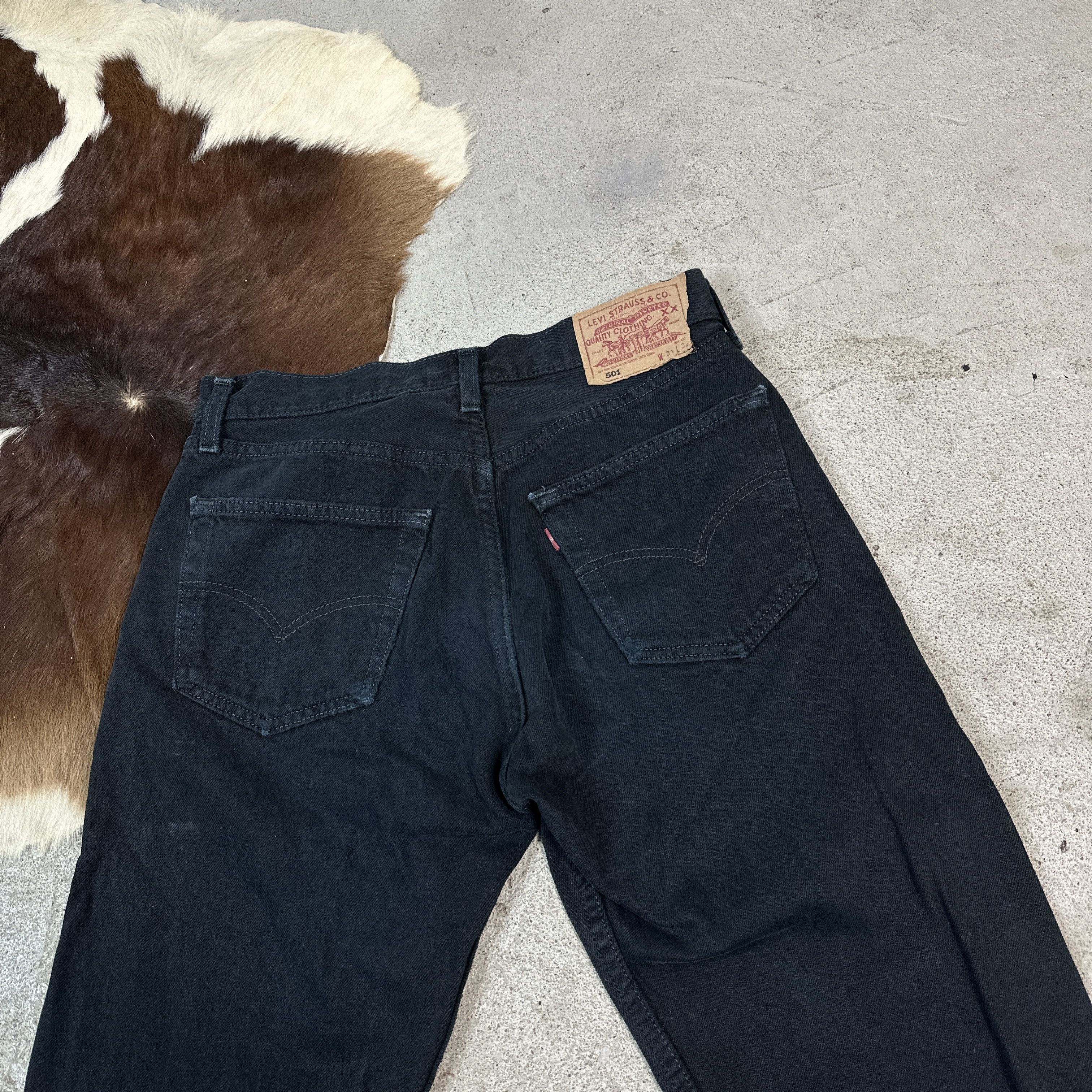 Levi's × Vintage Vintage Levi’s 501 90s Jeans Size 31" - 3 Thumbnail