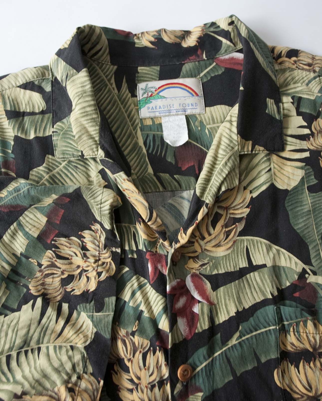 Paradise Found Paradise Found Hawaiian Shirt 100% Rayon Size XL Floral Size US XL / EU 56 / 4 - 2 Thumbnail