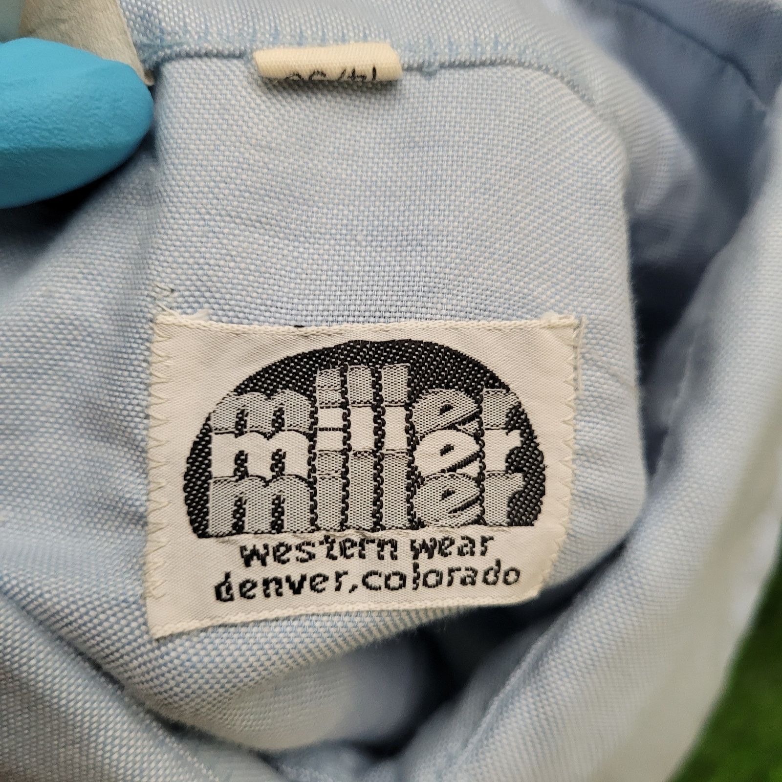 Vintage VTG 1975 Miller Western Wear Shirt Womens Small 70s USA Size S / US 4 / IT 40 - 9 Thumbnail