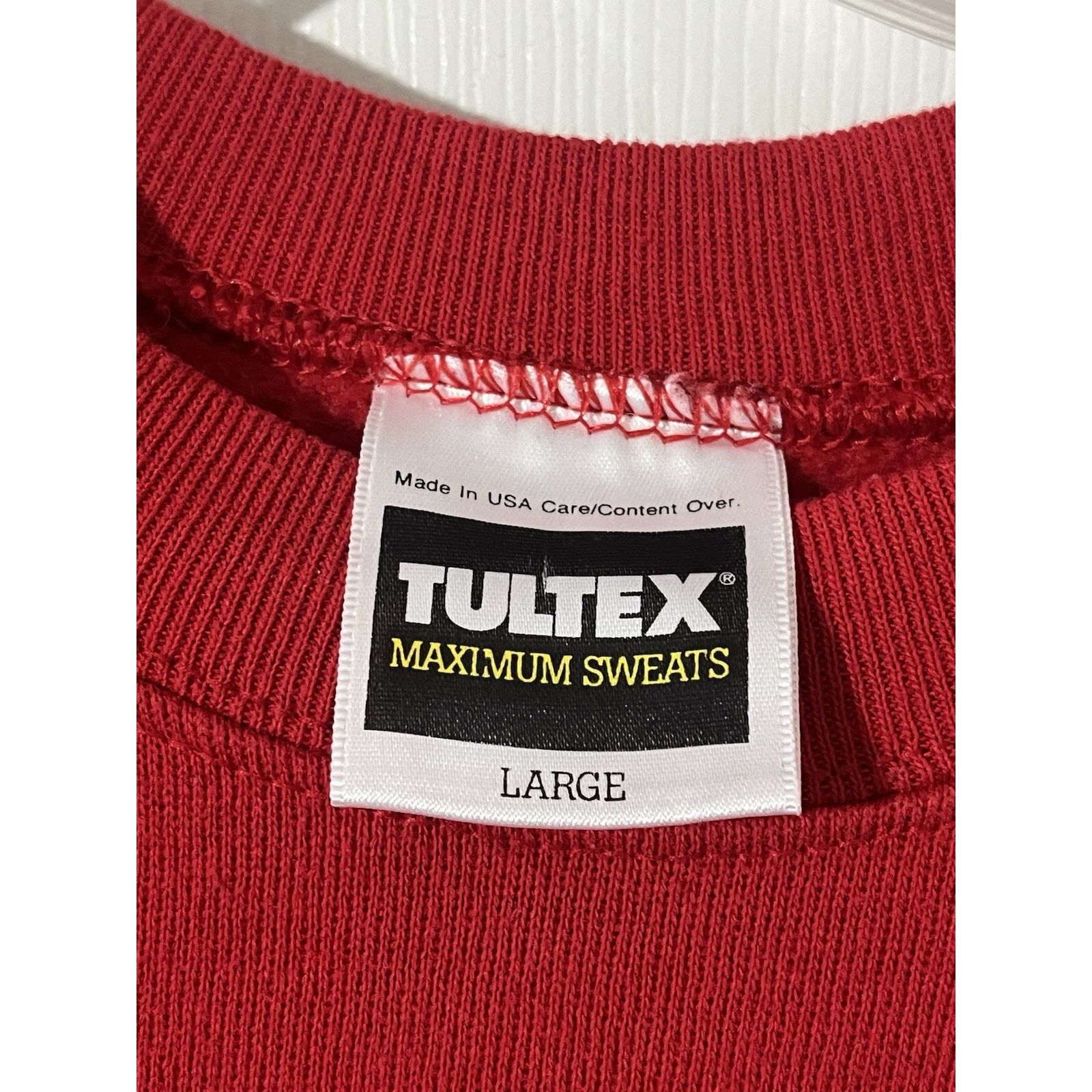 Tultex Vtg 90s Rudolph Red-Nosed Reindeer Christmas Sweatshirt Sz L Size US L / EU 52-54 / 3 - 3 Thumbnail