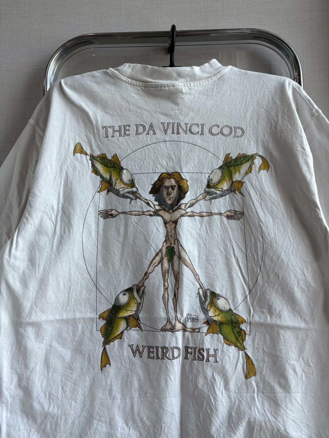 Guy Harvey DA VINCI COD 2000s Vintage T-Shirt Size US S / EU 44-46 / 1 - 1 Thumbnail