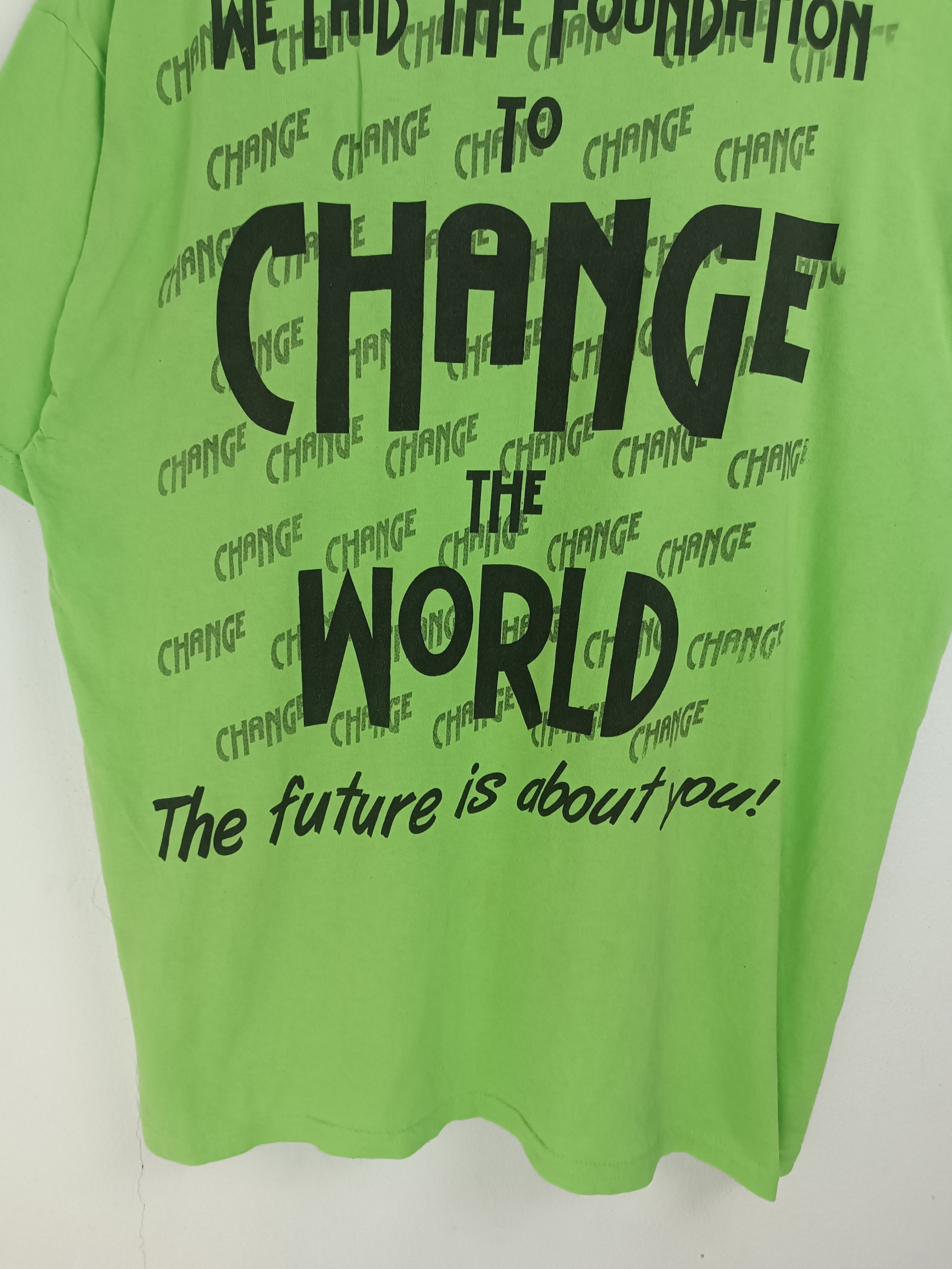 Vintage VINTAGE 2008 OBAMA LUTHER KING MALCOLM X MANDELA VERY RARE Size US XL / EU 56 / 4 - 15 Thumbnail