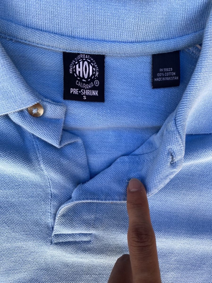 Polo Ralph Lauren × Vintage BLUE HOI POLO Size US S / EU 44-46 / 1 - 2 Thumbnail