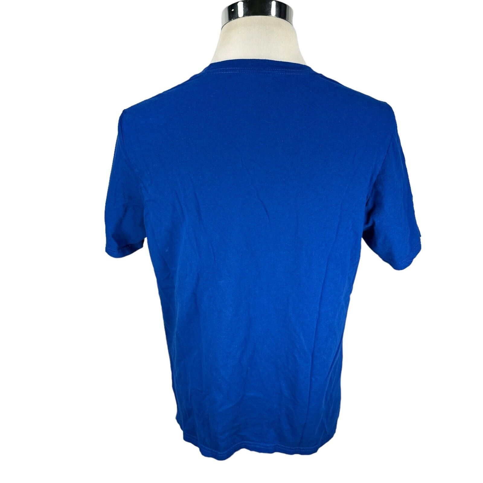 Adidas Adidas Amplifier Kansas Jayhawks T-Shirt Men L Blue Graphics Size US L / EU 52-54 / 3 - 4 Thumbnail