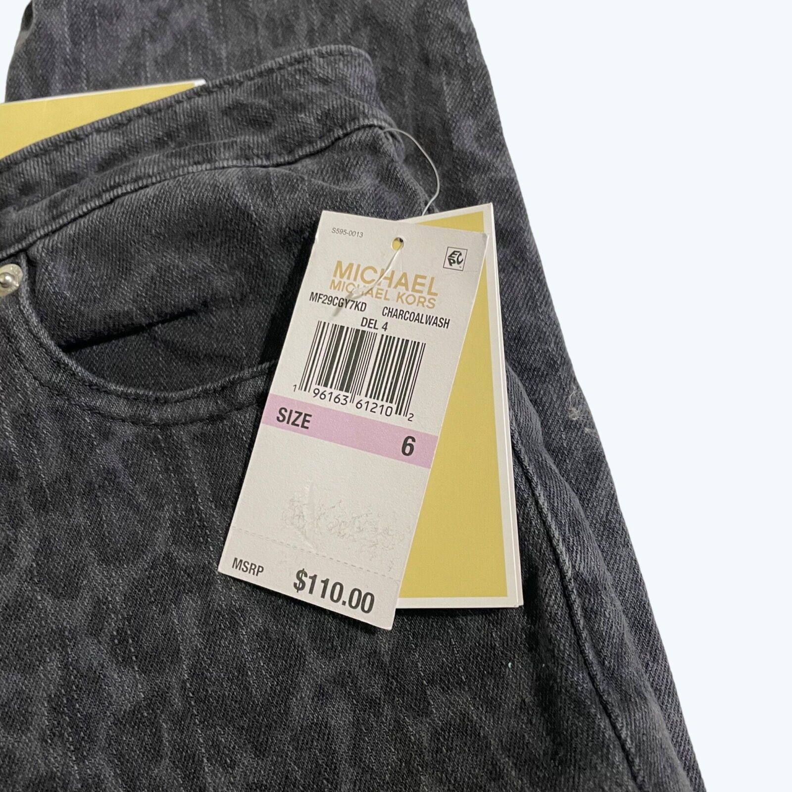 Michael Kors Michael Kors High-Rise Leopard Print Skinny Selma Jeans 6 Size 28" / US 6 / IT 42 - 7 Thumbnail