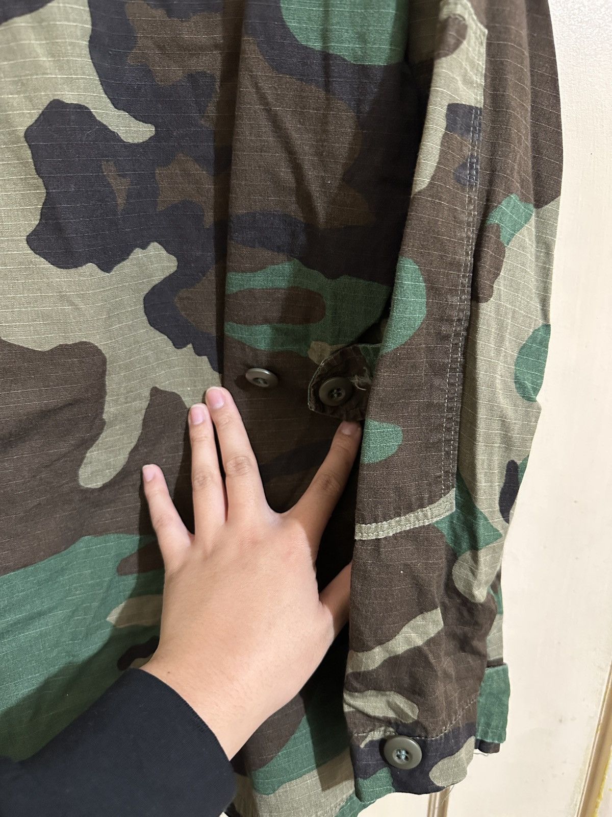 Other Medium Long Woodland Camo Jacket Size US M / EU 48-50 / 2 - 4 Thumbnail