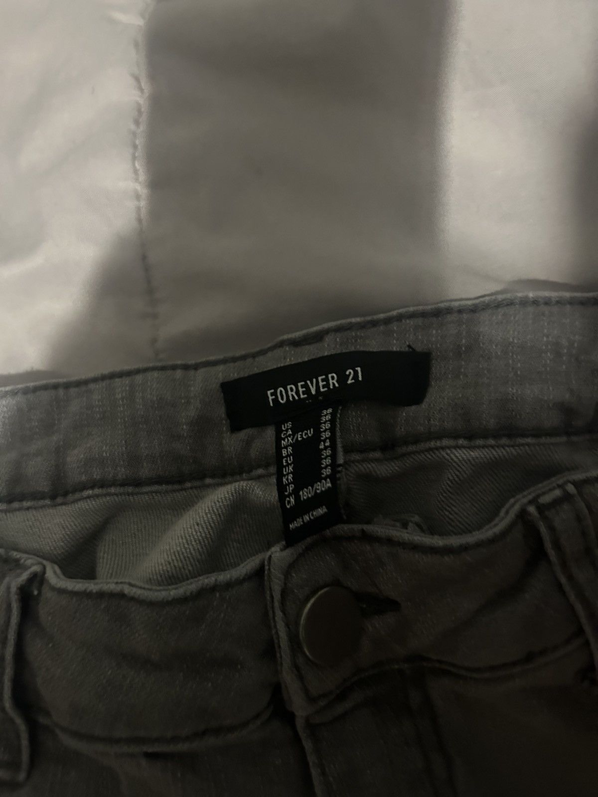 Forever 21 × Vintage Grey FORVER 21 Jeans Size US 36 / EU 52 - 2 Thumbnail