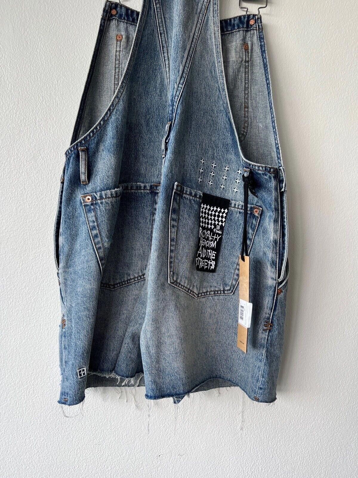 Ksubi new Ksubi womens dress jumpsuit denim cutoff overall 28 10 Size 28" / US 6 / IT 42 - 5 Thumbnail