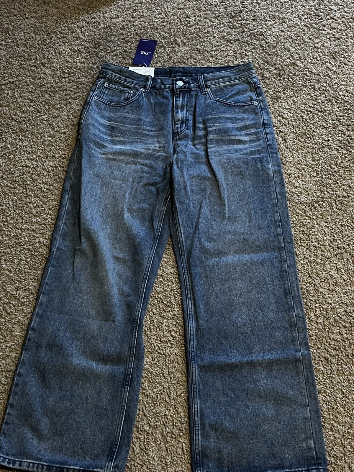 Vintage Dark blue baggy jeans Size US 32 / EU 48 - 1 Thumbnail
