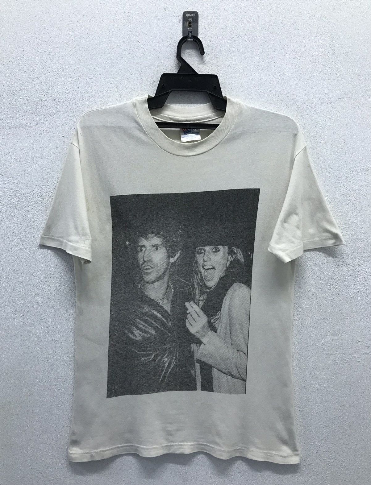 Band Tees Rare Vintage Keith Richards, wife Patti Hansen SHIRT Size US M / EU 48-50 / 2 - 1 Thumbnail