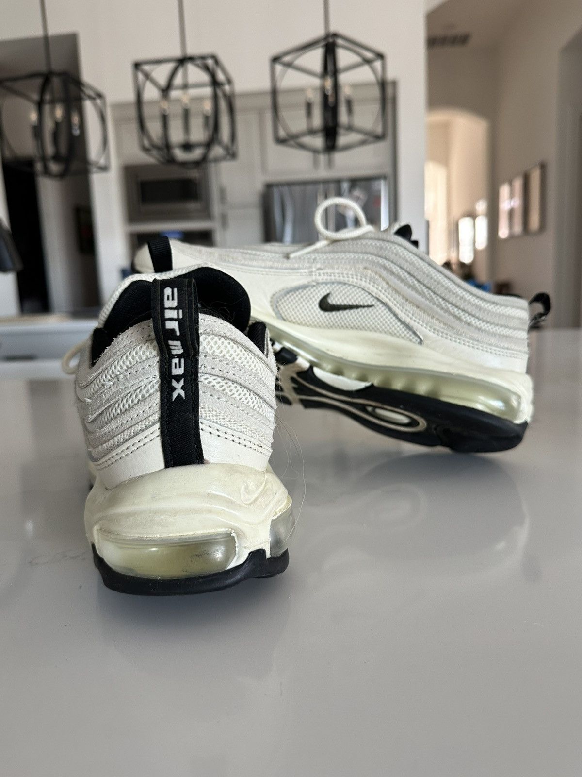 Nike Nike Air Max 97 Coconut Milk Black (Size 9.5) Size US 9.5 / EU 42-43 - 2 Thumbnail