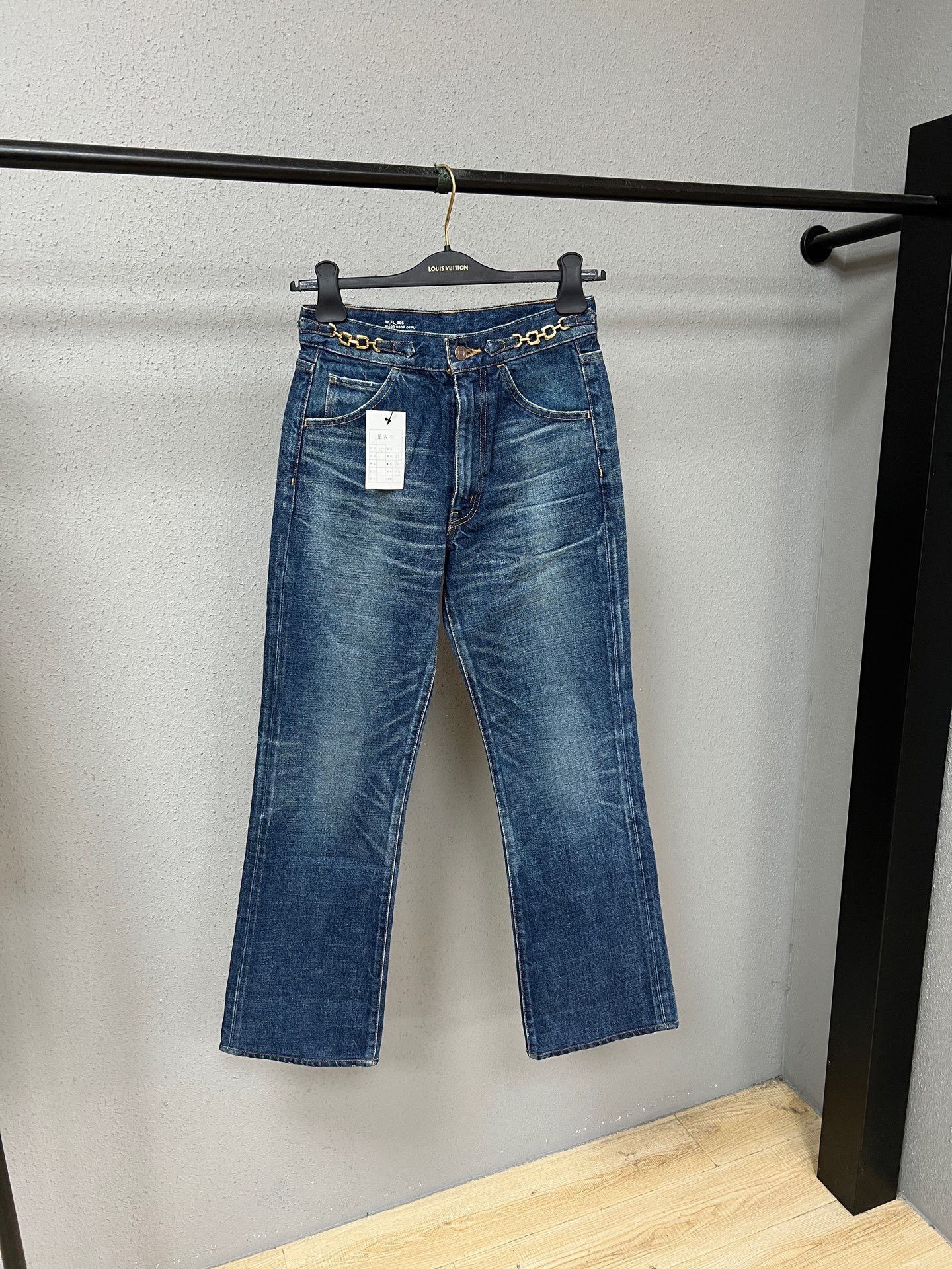 Celine Celine Chain Jeans Size 25" / US 0 / IT 36 - 1 Thumbnail