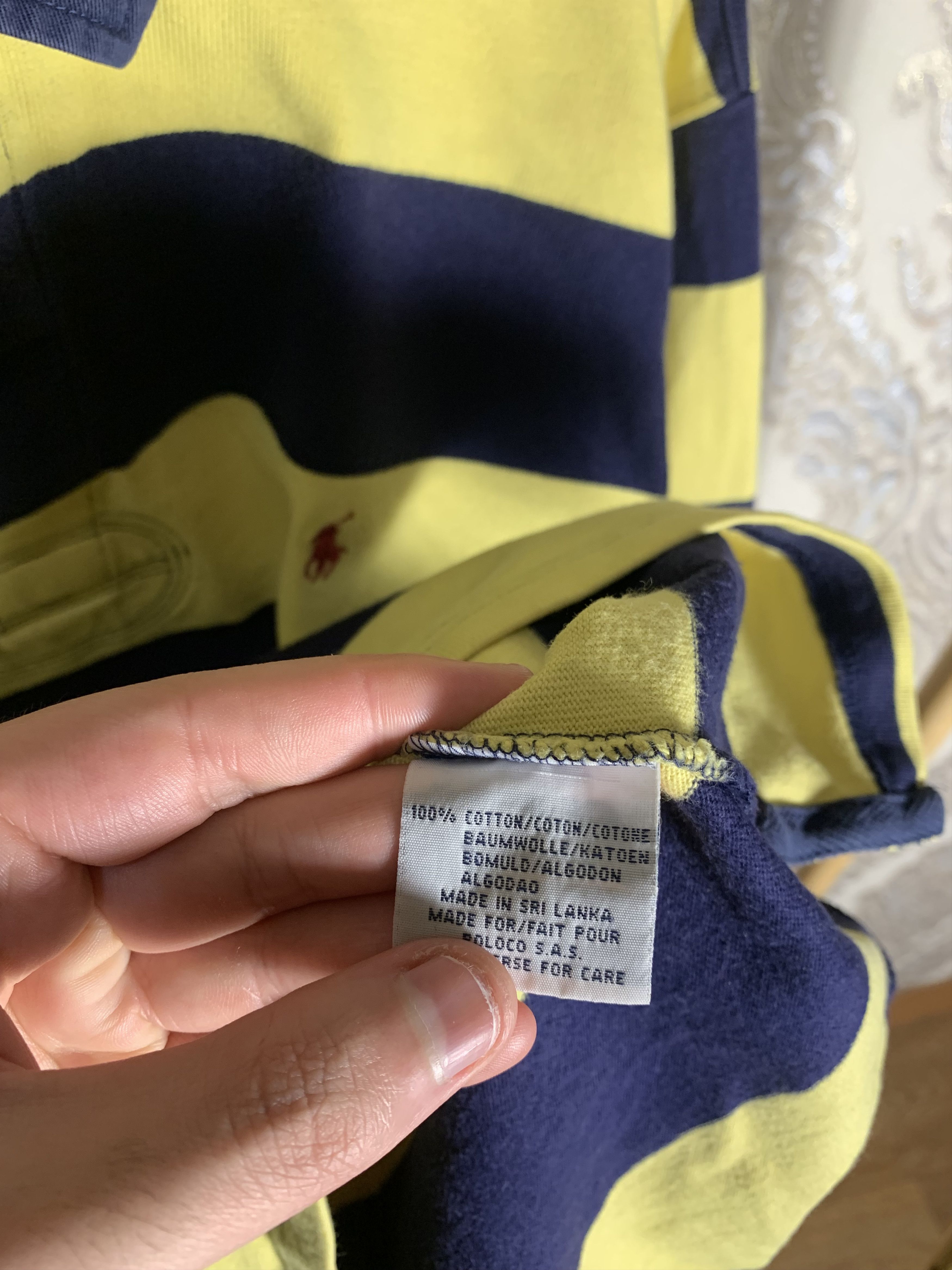 Polo Ralph Lauren VINTAGE POLO RALPH LAUREN RETRO RUGBY DESIGNER CASUAL Y2K 90 Size US L / EU 52-54 / 3 - 5 Thumbnail